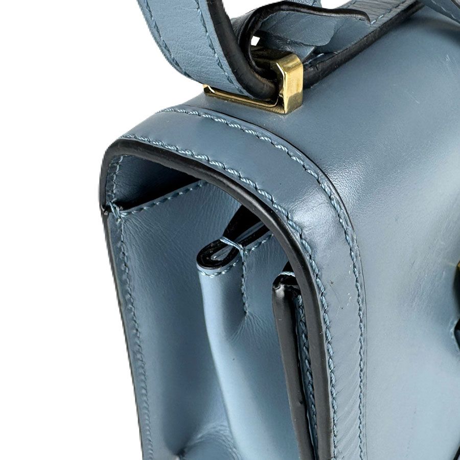 Loewe Shoulder Bag Leather Blue — view 6