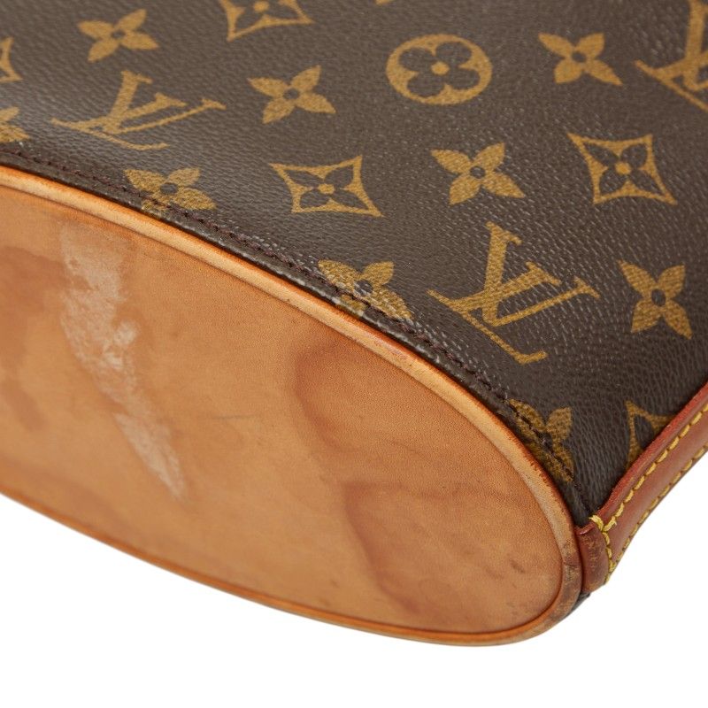 Louis Vuitton Monogram Drew Crossbody Shoulder Bag Brown Leather — view 5