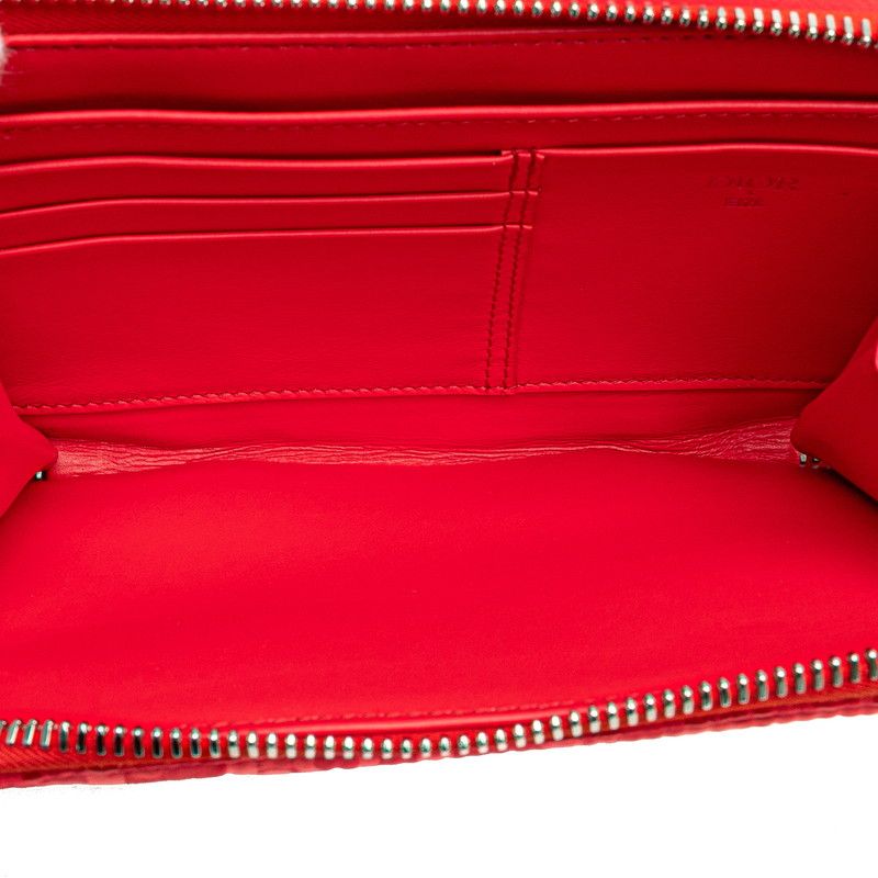 Dior Erl Trotter Mirage Quilted Rabbit Crossbody Shoulder Bag Red — view 7