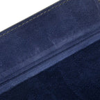 Dior Addict Small Box Crossbody Shoulder Bag Navy Leather — view 7