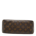 Louis Vuitton Monogram Looping MM Shoulder Bag Brown Leather — view 3