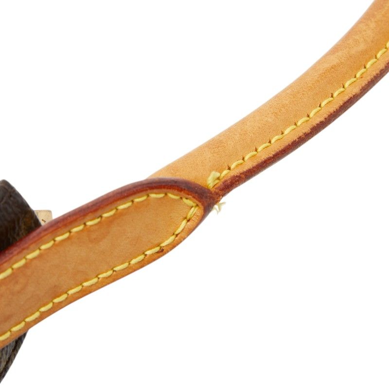 Louis Vuitton Monogram Looping MM Shoulder Bag Brown Leather — view 8