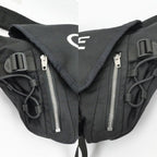 Celine Trekking Messenger Black Nylon Bag — view 2
