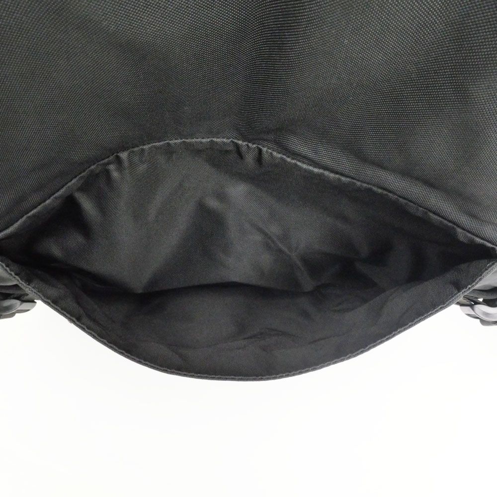 Celine Trekking Messenger Black Nylon Bag — view 4