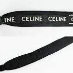 Celine Trekking Messenger Black Nylon Bag — view 8