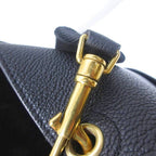 Celine Tote Shoulder Bag Sangle Bucket Small Leather Black — view 9