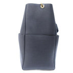 Celine Tote Shoulder Bag Sangle Bucket Small Leather Black — view 4