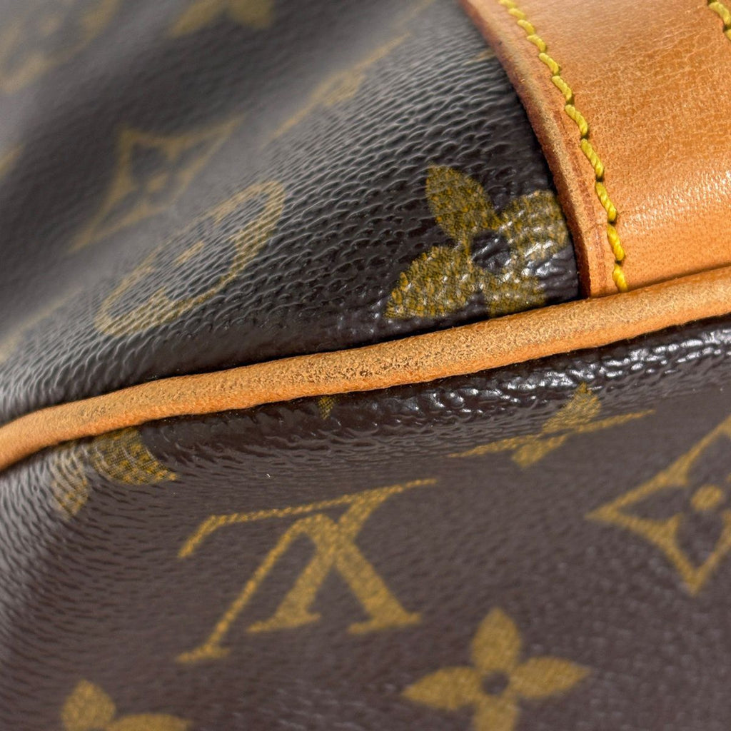 Louis Vuitton Sac Shopping Shoulder Bag Tote Monogram Brown — view 3