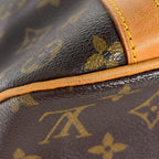 Louis Vuitton Sac Shopping Shoulder Bag Tote Monogram Brown — view 3