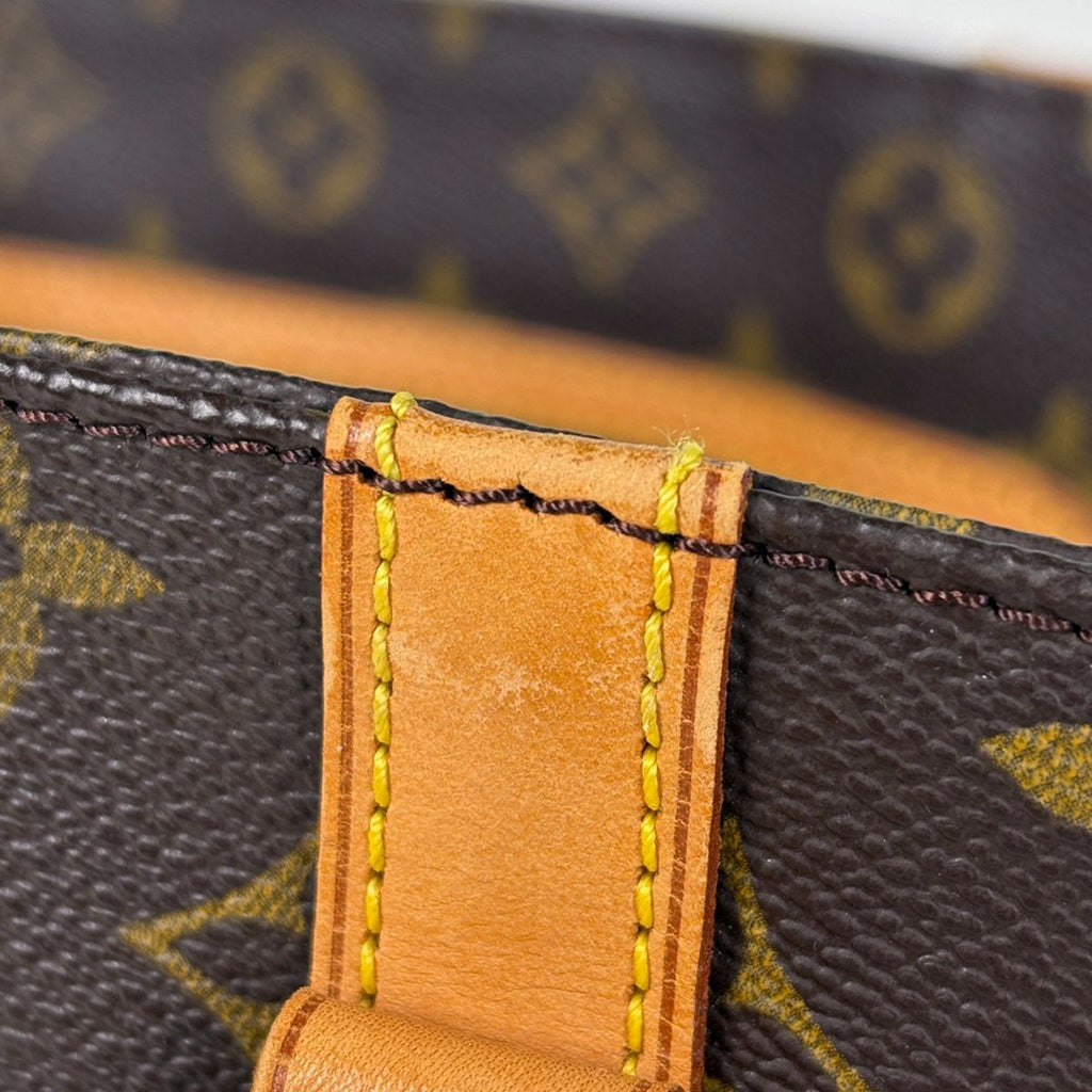 Louis Vuitton Sac Shopping Shoulder Bag Tote Monogram Brown — view 5