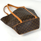 Louis Vuitton Sac Shopping Shoulder Bag Tote Monogram Brown — view 2