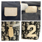 Dior Trotter White Black Handbag Vanity Bag — view 3