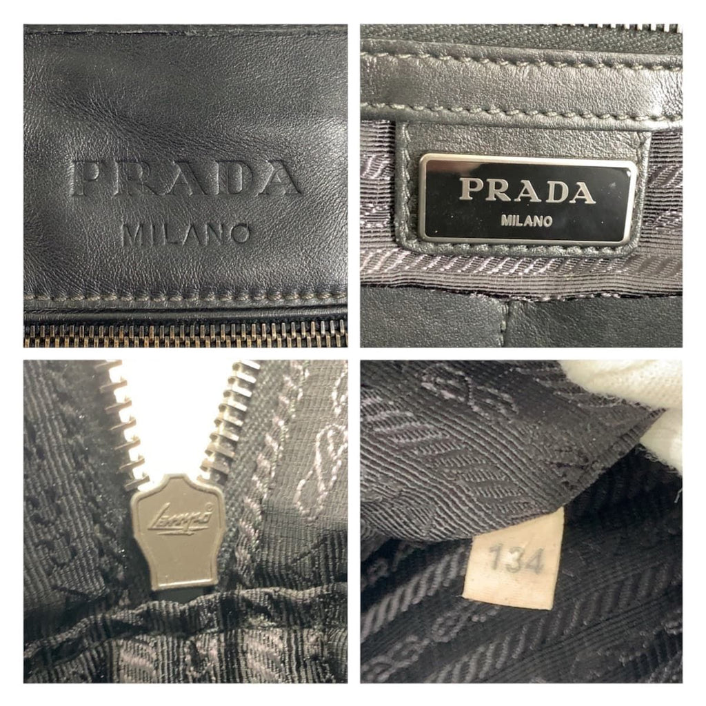 Prada Black Leather Business — view 3