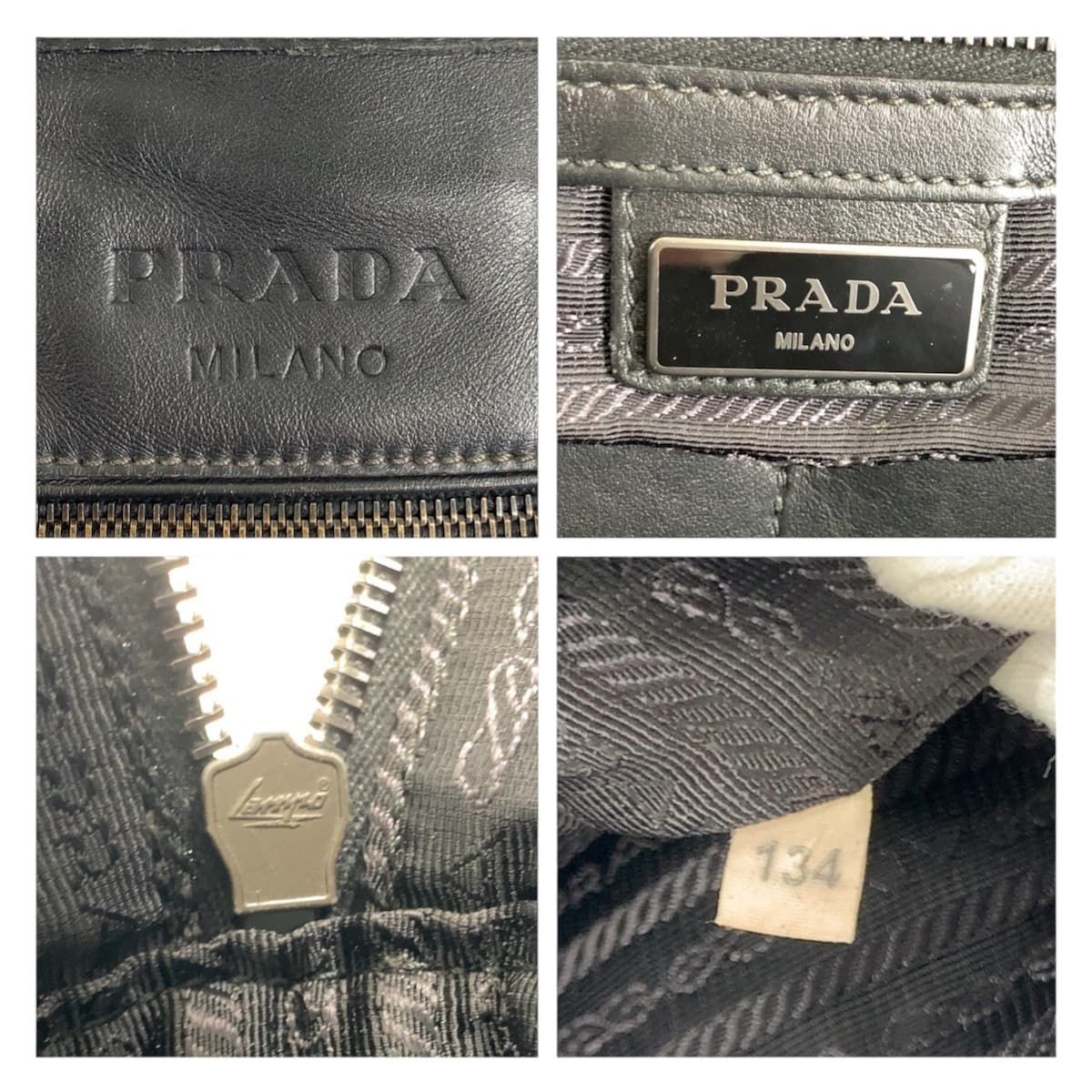 Prada Black Leather Business — view 3