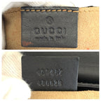 Gucci Padlock Beige Black Gold GG Supreme Canvas Leather Chain Shoulder Bag — view 4