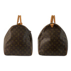 Louis Vuitton Monogram Keepall 55 Brown Gold Boston Bag — view 7