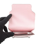 Hermes Wallet Roulis Slim Rose Sakura Silver Chevre Misor — view 5