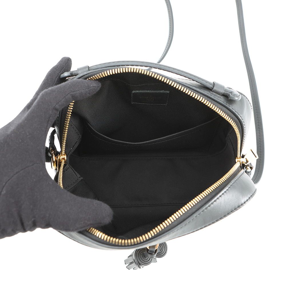 Louis Vuitton Shoulder Bag Monogram Saintonge Tassel Noir Black — view 5