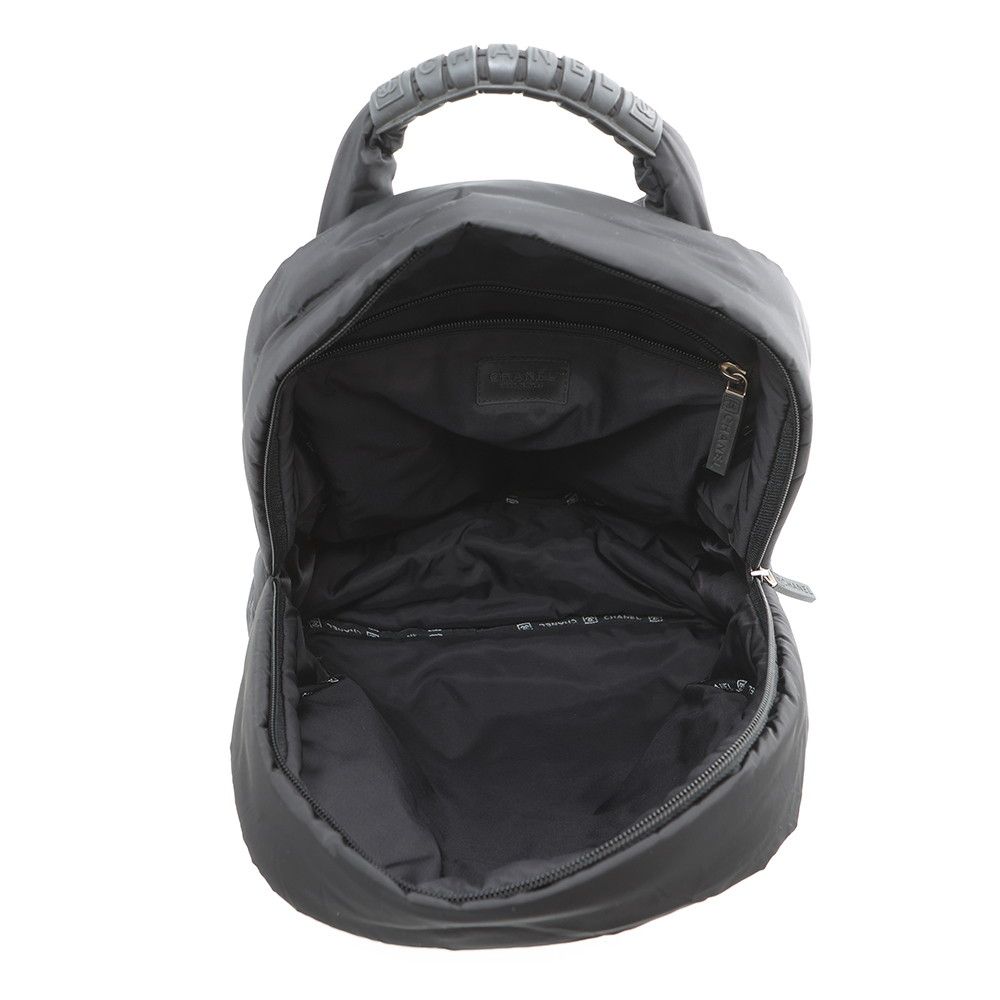 Chanel Backpack Sports Logo CC Nylon Black — view 5