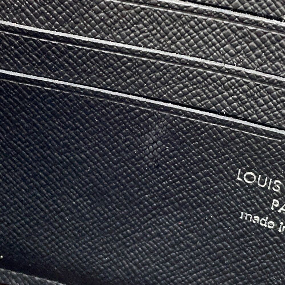 Louis Vuitton Wallet Monogram Macassar Zippy Dragonne Noir Black — view 6
