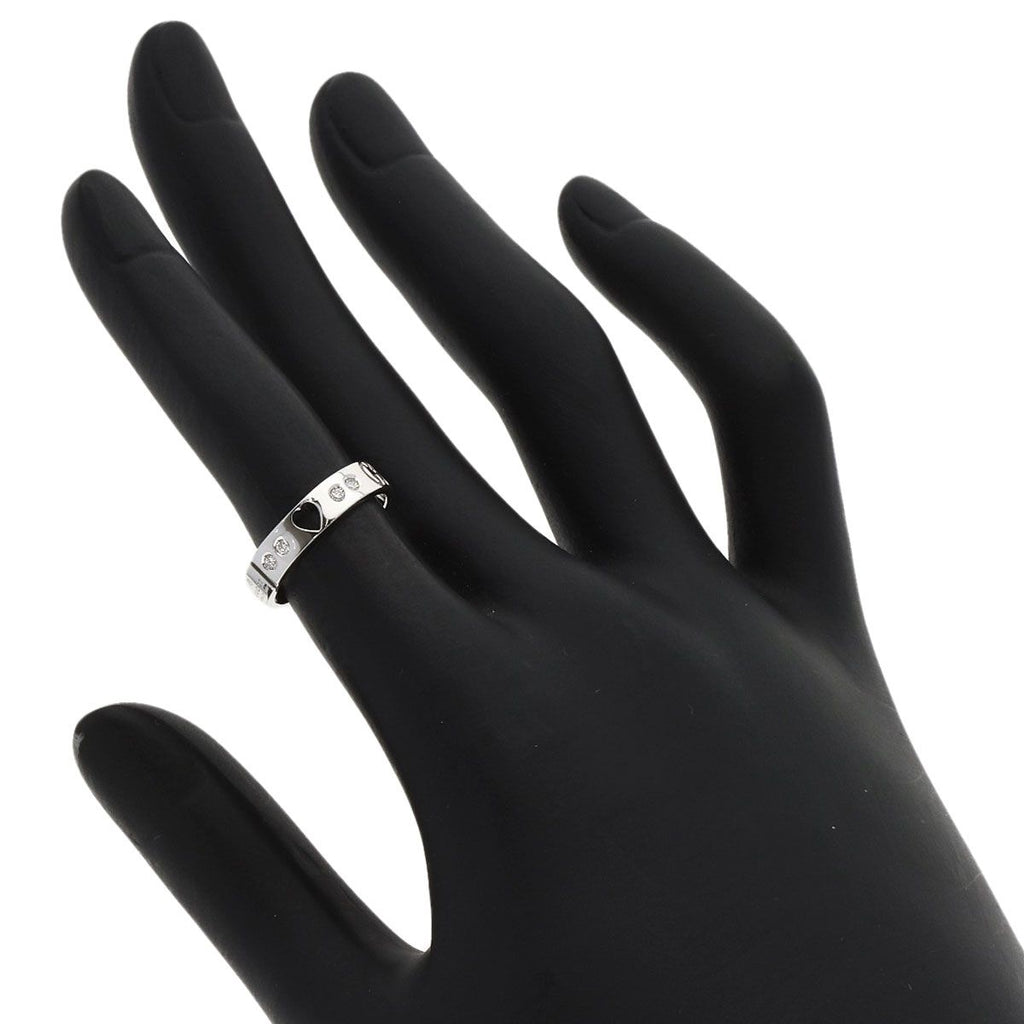 Gucci Icon Amor Diamond Ring 18K White Gold — view 7