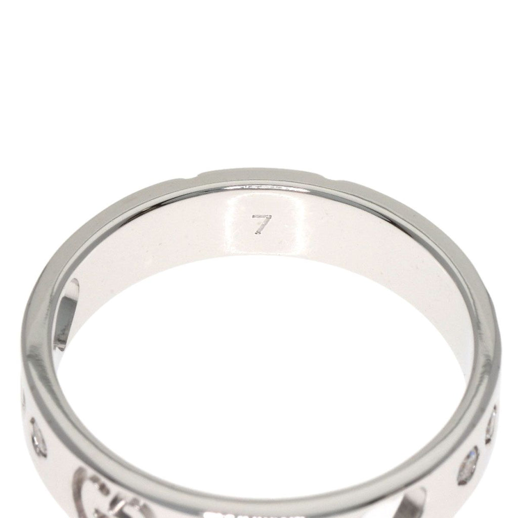 Gucci Icon Amor Diamond Ring 18K White Gold — view 6
