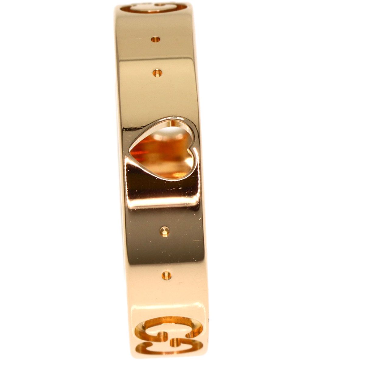 Gucci Icon Amor Heart Ring 18K Pink Gold — view 8