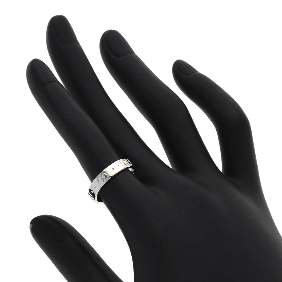Gucci Icon Ring 18K White Gold — view 7