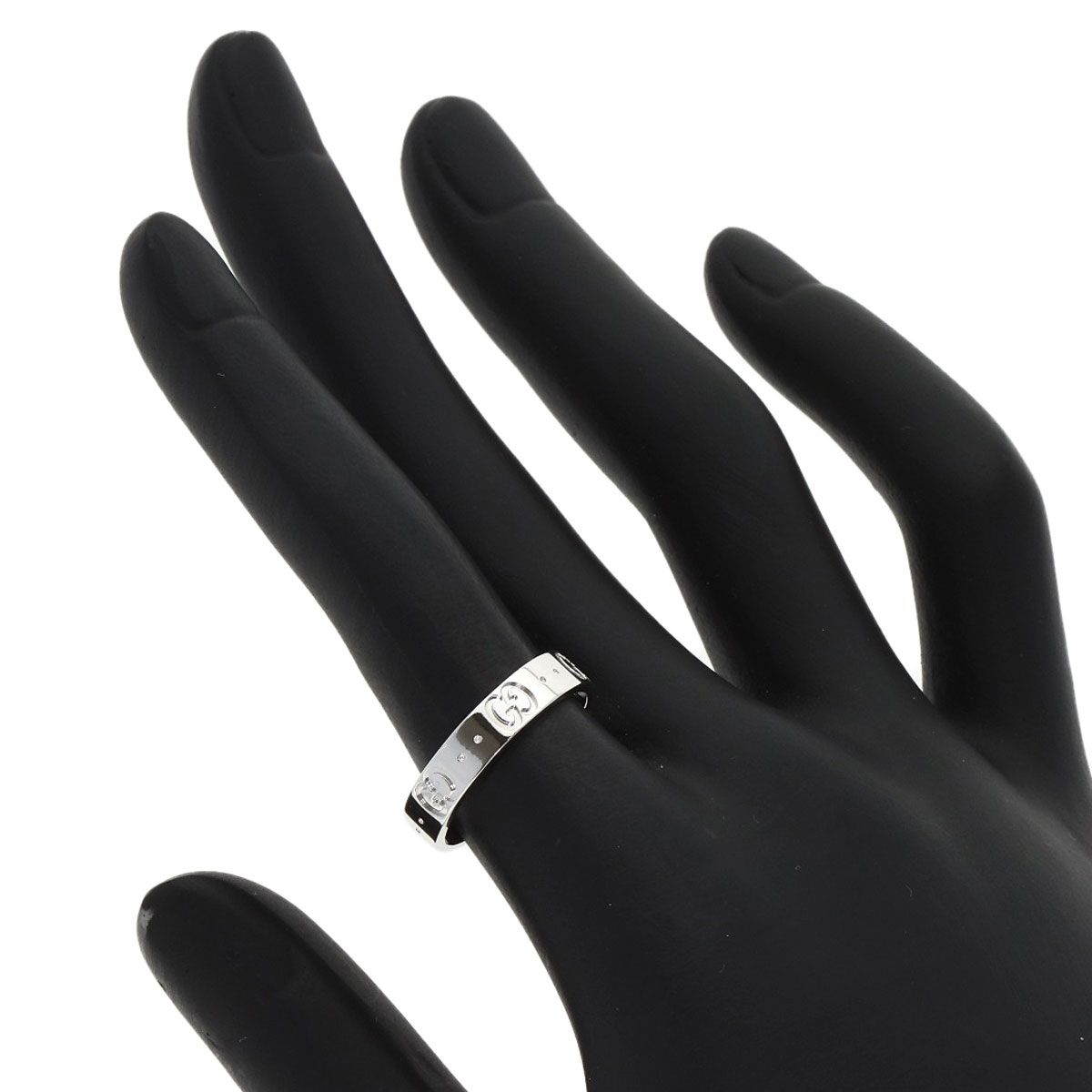 Gucci Icon Ring 18K White Gold — view 7