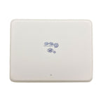 Hermes Chaine D'ancre Square Plate Pottery Shoulder Bag White Blue — view 2