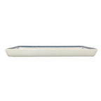 Hermes Chaine D'ancre Square Plate Pottery Shoulder Bag White Blue — view 3