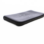 Chanel Wallet Coin Purse Zip Around Caviar Leather CC Logo — view 4