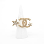 Chanel Ring Gold CC Logo Star — view 7