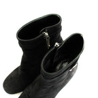 Louis Vuitton Grace Heel Suede Black — view 7