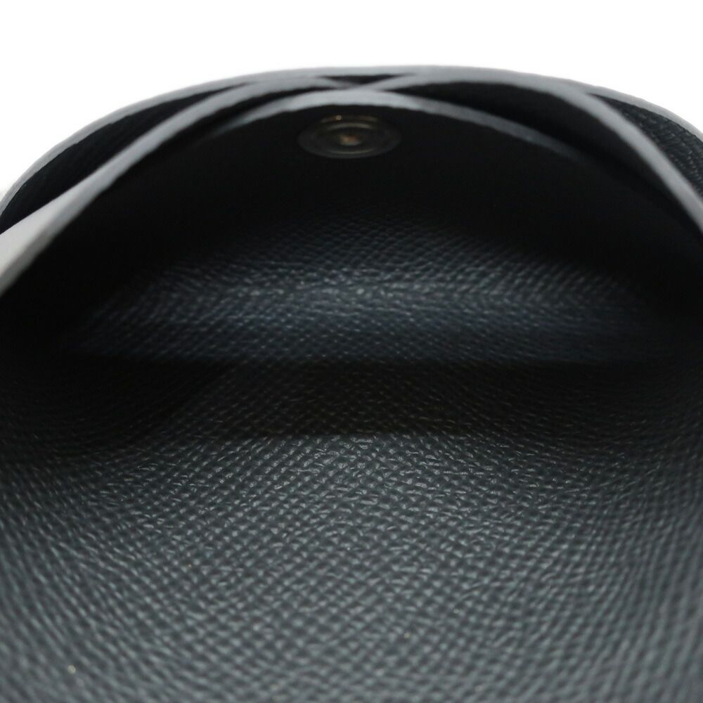 Hermes Calvi Duo Ardoise Gray Epsom Card Case — view 8