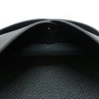 Hermes Calvi Duo Ardoise Gray Epsom Card Case — view 7
