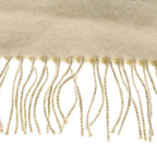 Loewe Anagram Scarf Ivory Beige Wool Cashmere — view 3