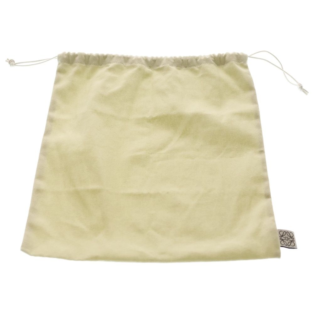 Loewe Anagram Scarf Ivory Beige Wool Cashmere — view 6