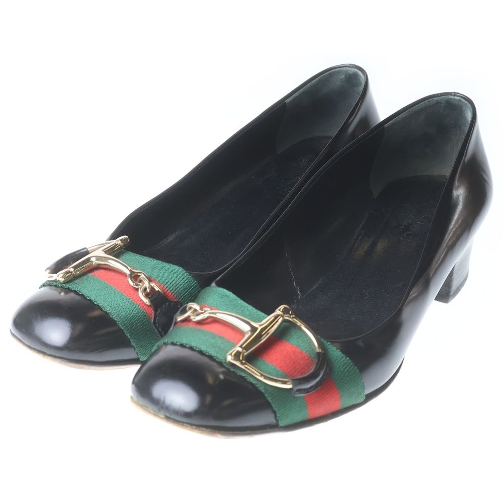 Gucci Sherry Heel Leather Black — view 2