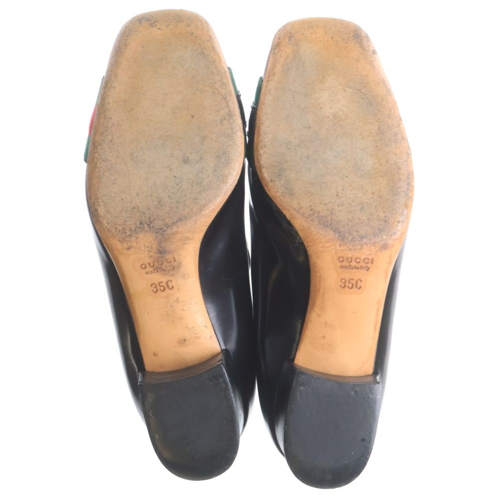 Gucci Sherry Heel Leather Black — view 5