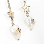 Dior CD Logo Star Earrings Metal — view 2