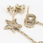 Dior CD Logo Star Earrings Metal — view 5