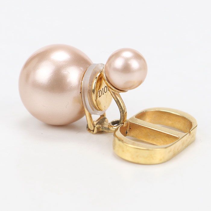 Dior Clip Earrings Tribal Metal — view 2
