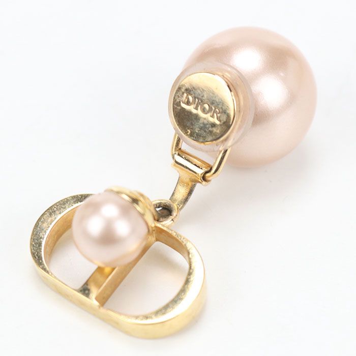 Dior Clip Earrings Tribal Metal — view 3