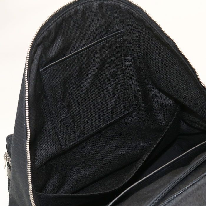 Saint Laurent Backpack Canvas Black — view 4