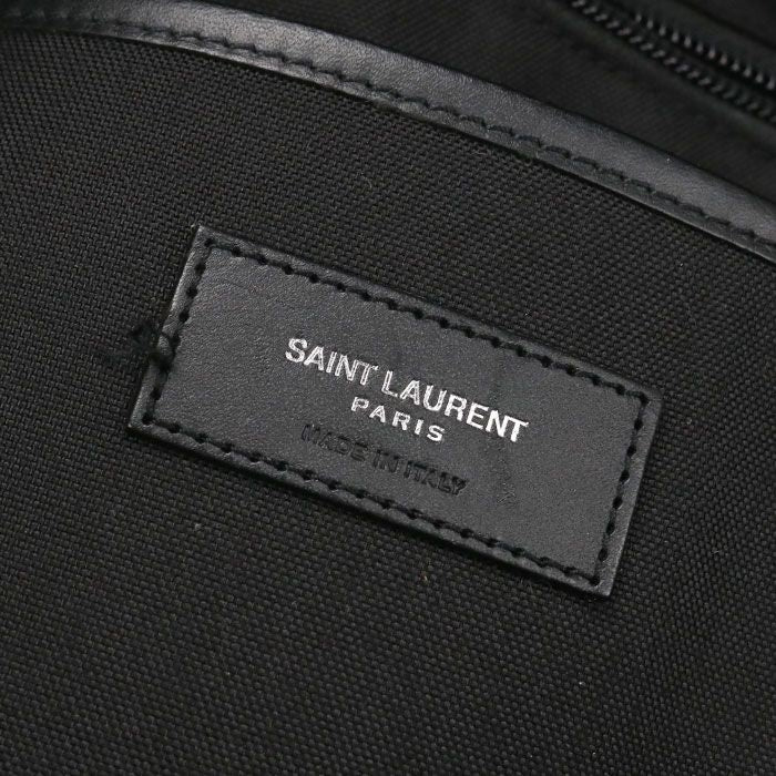 Saint Laurent Backpack Canvas Black — view 8