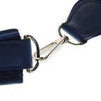 Hermes Evelyne PM Taurillon Clemence Shoulder Bag Blue Leather — view 6