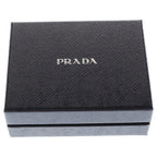 Prada Saffiano Mini Pouch Shoulder Bag Ivory Leather — view 6