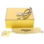 Fendi Peekaboo Mini 2-Way Bag Silver — view 6