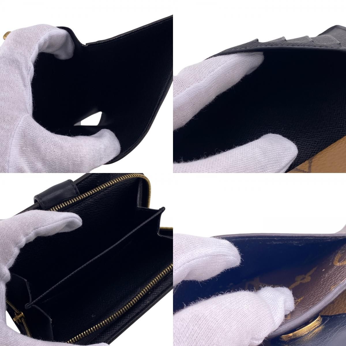 Louis Vuitton Portefeuille Juliette Monogram Reverse Leather Bifold — view 8
